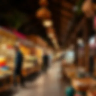 Charming Cultural Market Cultural market featuring traditional crafts and local delicacies