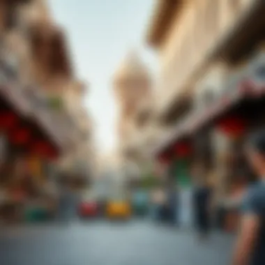 Traditional markets showcasing the heritage of Deira