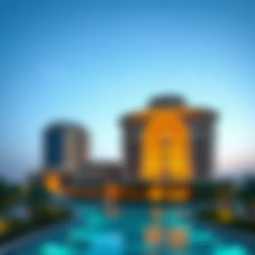 Stunning architectural design of Dubai Oasis Emaar showcasing modern aesthetics