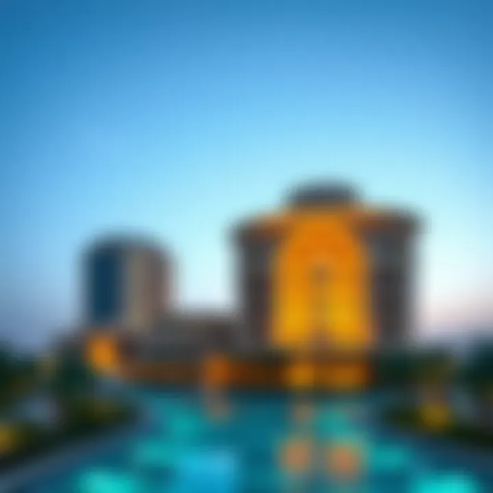 Stunning architectural design of Dubai Oasis Emaar showcasing modern aesthetics