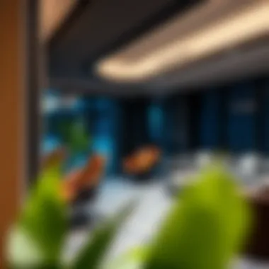 Modern office space in the European Business Center