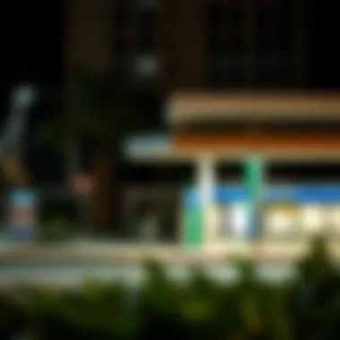 Surrounding area of Jadaf Metro Station highlighting local amenities