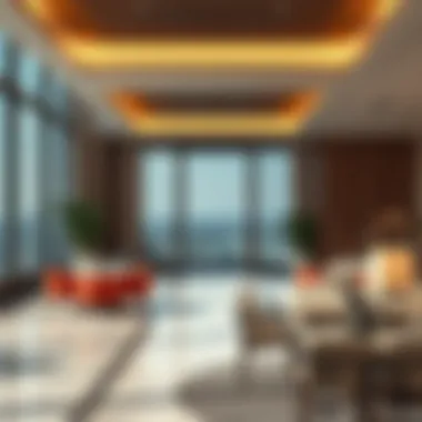 Luxurious amenities within Lillian Tower