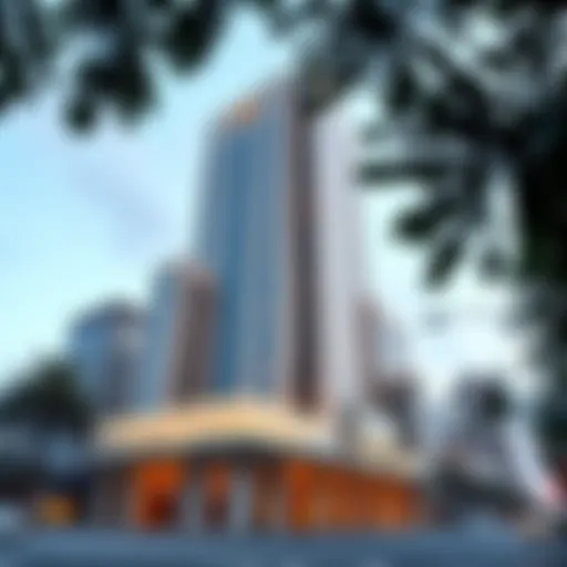 Stunning architectural view of Lillian Tower
