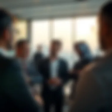 Investors in Real Estate Investors discussing real estate opportunities