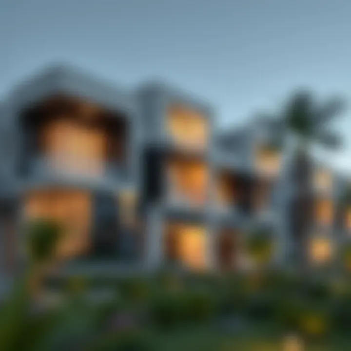 Modern residential project by an LMD developer