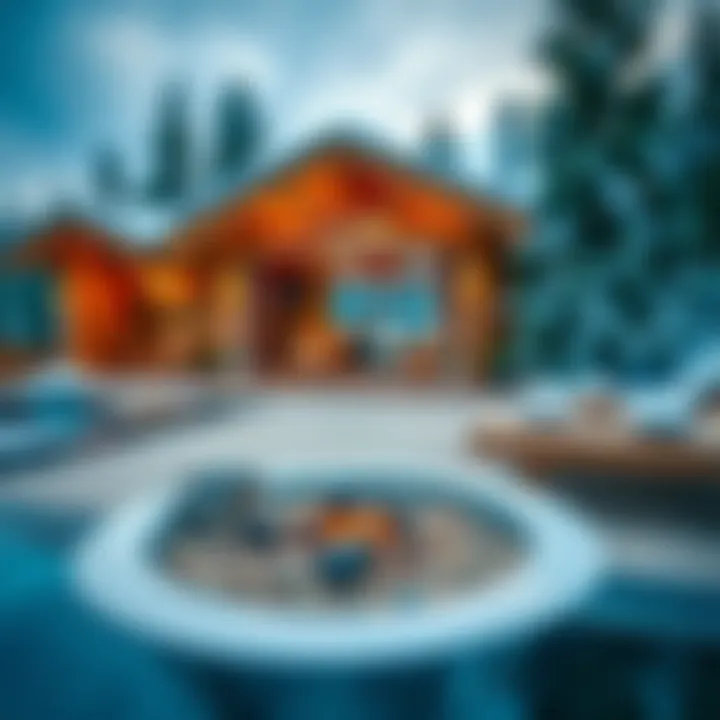 Amenities available at the chalet