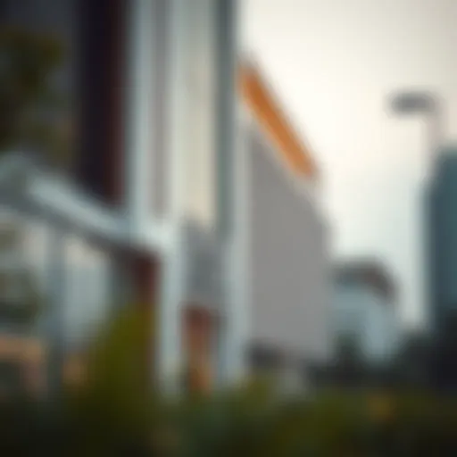 Exterior view of مَرْدف AFI AVENUE MALL showcasing its modern architecture