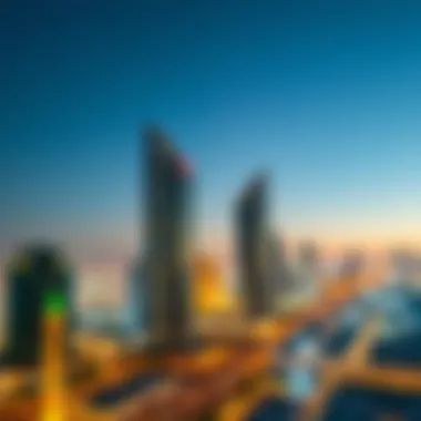 Deira district skyline