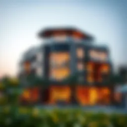 Stunning view of MBL Residence showcasing its architectural elegance