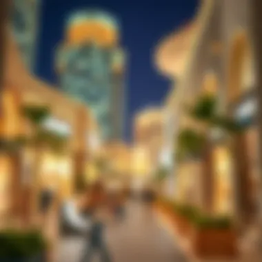 Diverse Shopping Options in Festival Cities Diverse shopping options reflecting Dubai's cultural vibrancy