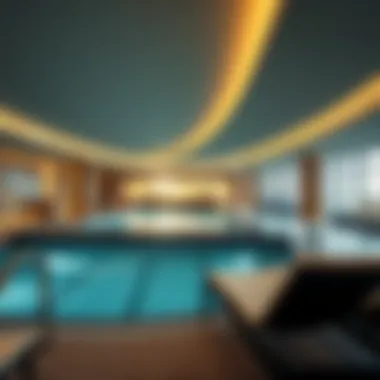 Luxury Amenities at Rolex Tower Amenities offered in Rolex Tower including pool and fitness center