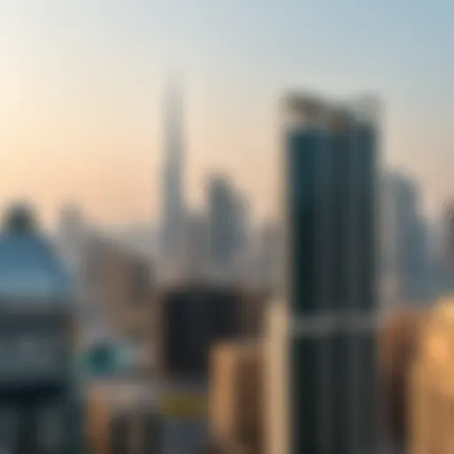 Stunning skyline of Dubai showcasing residential buildings