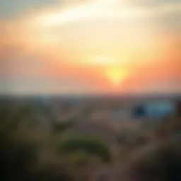 Scenic view of Salt Al Khawaneej's landscape