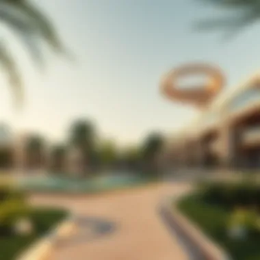 Architectural Design of Shees Park Architectural features of Shees Park blending nature and innovation