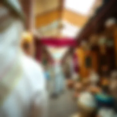 Cultural displays reflecting local heritage