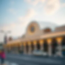Architectural design of Al Ghubaiba Bus Station