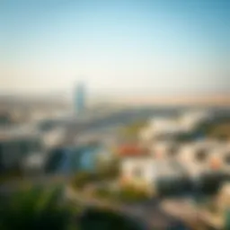 A panoramic view of Dubai showcasing the Damac properties