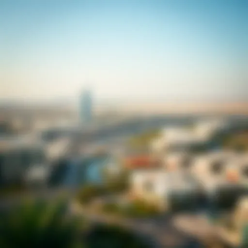 A panoramic view of Dubai showcasing the Damac properties