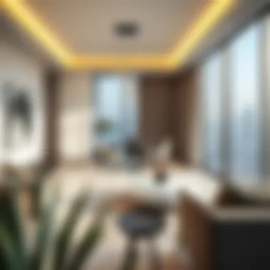 Luxury Apartment Interiors Modern apartment interiors showcasing luxury