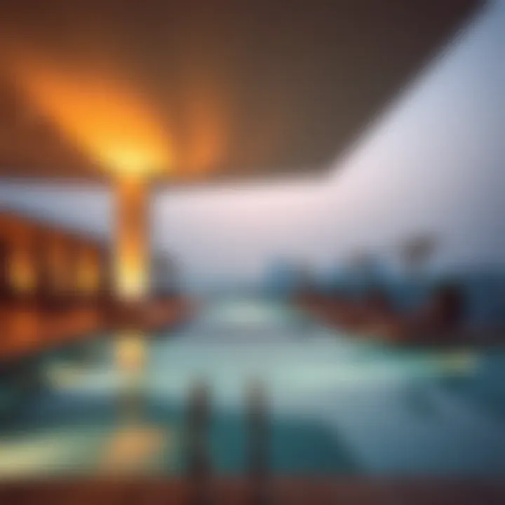 Luxurious amenities available for residents