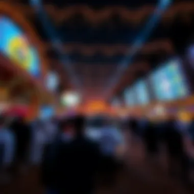 Festive atmosphere during events at Festival Center