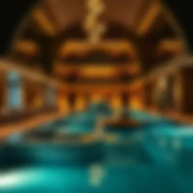 Comprehensive Amenities at فندق رويال ام Amenities offered at فندق رويال ام including the pool and spa