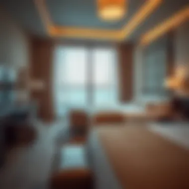 Luxurious Accommodations at فندق رويال ام Luxurious room interior at فندق رويال ام highlighting modern design