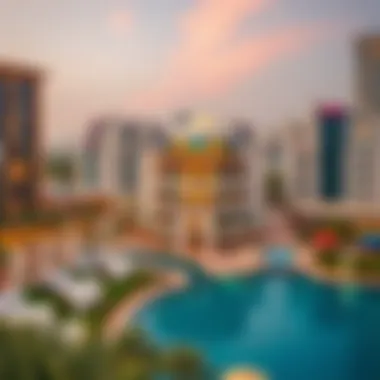Prime Location of فندق رويال ام Panoramic view of the surrounding area of فندق رويال ام emphasizing its prime location