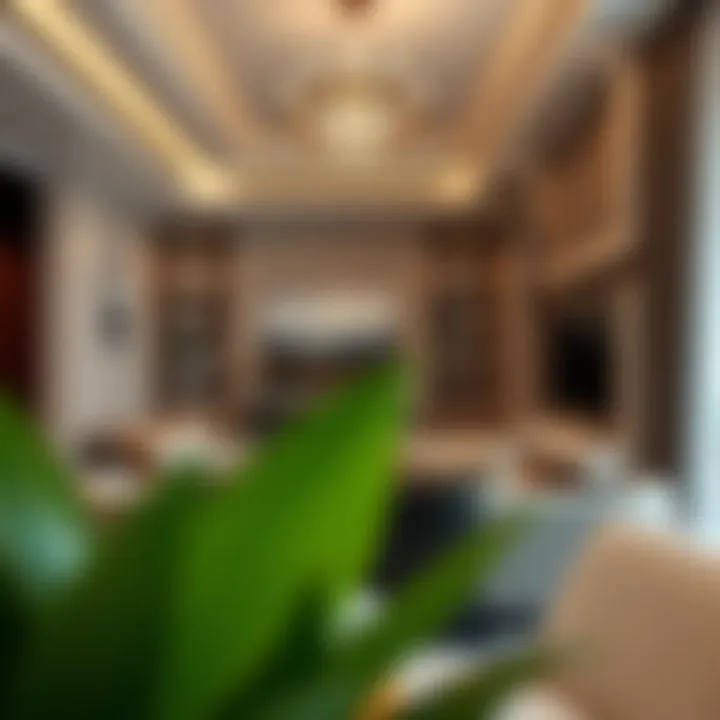 Luxurious interior of a Goldcrest Executive apartment featuring contemporary decor
