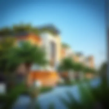Contemporary Homes in Halwan Modern residential buildings in Halwan with lush greenery