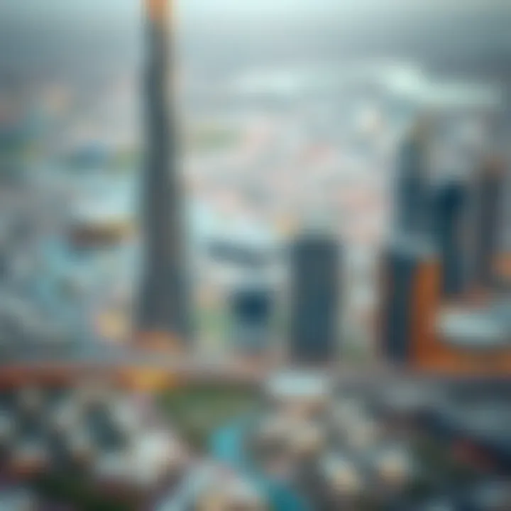 Strategic development map of Dubai