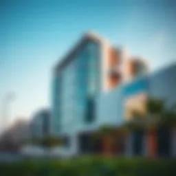 Modern architectural designs in Dubai