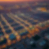 Aerial view of Jebel Ali Free Zone showcasing its extensive layout