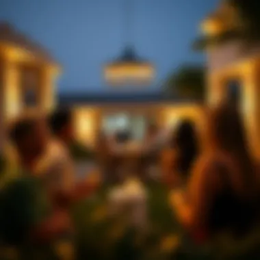 Community Engagement at its Finest Social gathering at the Club House revealing vibrant community interactions