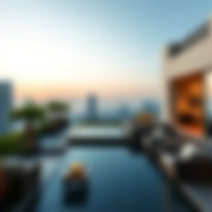 Luxurious amenities in a high-end Dubai residence
