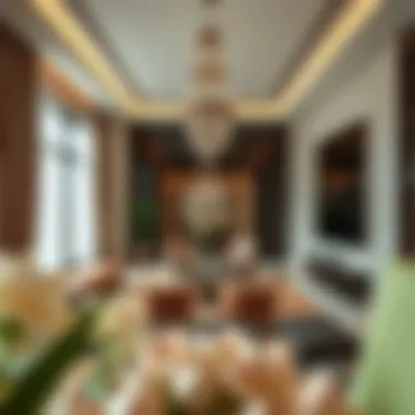Elegant Interiors of High-End Living Elegant interior design of a luxury Dubai residence