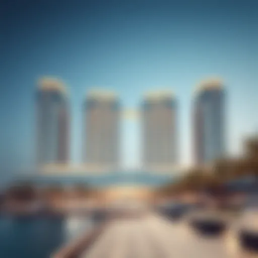 Stunning architectural view of Manara Dubai