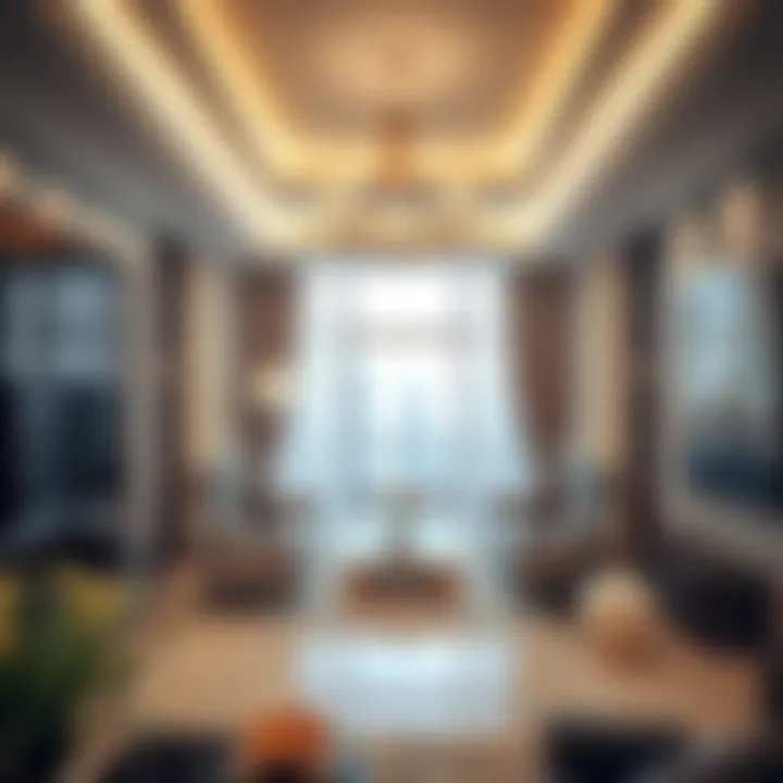 Luxurious interior design of a Mashreq Elite property
