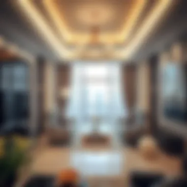 Interior Design of Mashreq Elite Property Luxurious interior design of a Mashreq Elite property