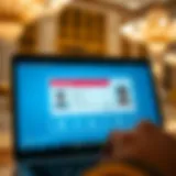 Digital representation of Emirates ID interface