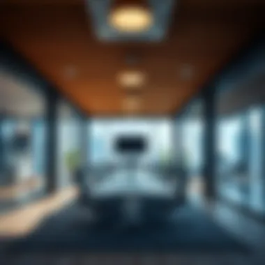 A modern office space representing investment potential