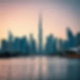 Dubai skyline showcasing modern architecture