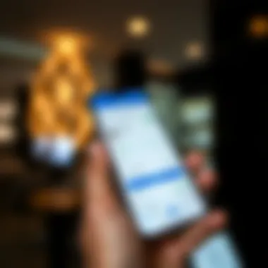 Visa Tracking App: Convenience at Your Fingertips Smartphone displaying a visa tracking application