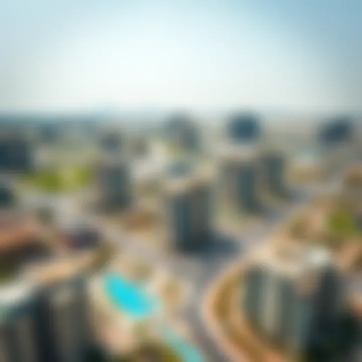 Aerial view of the surrounding neighborhood and location benefits