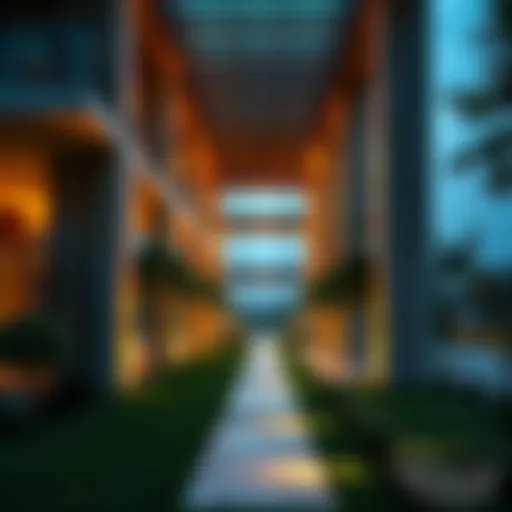 Stunning architectural design of Partition Discovery Gardens showcasing modern aesthetics