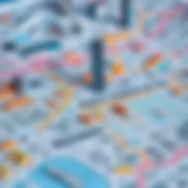 Key Business Areas in Dubai A map highlighting key business districts in Dubai
