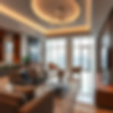 Stadium Point Building Interior Layout Interior layout highlighting residential units and amenities