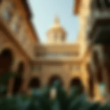 Intricate Architectural Features of Dubai's Pioneering Structure Architectural details of the first building in Dubai