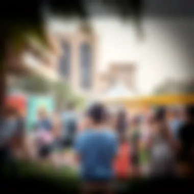 Community Events at Town Square Park A vibrant community event hosted at Town Square Park